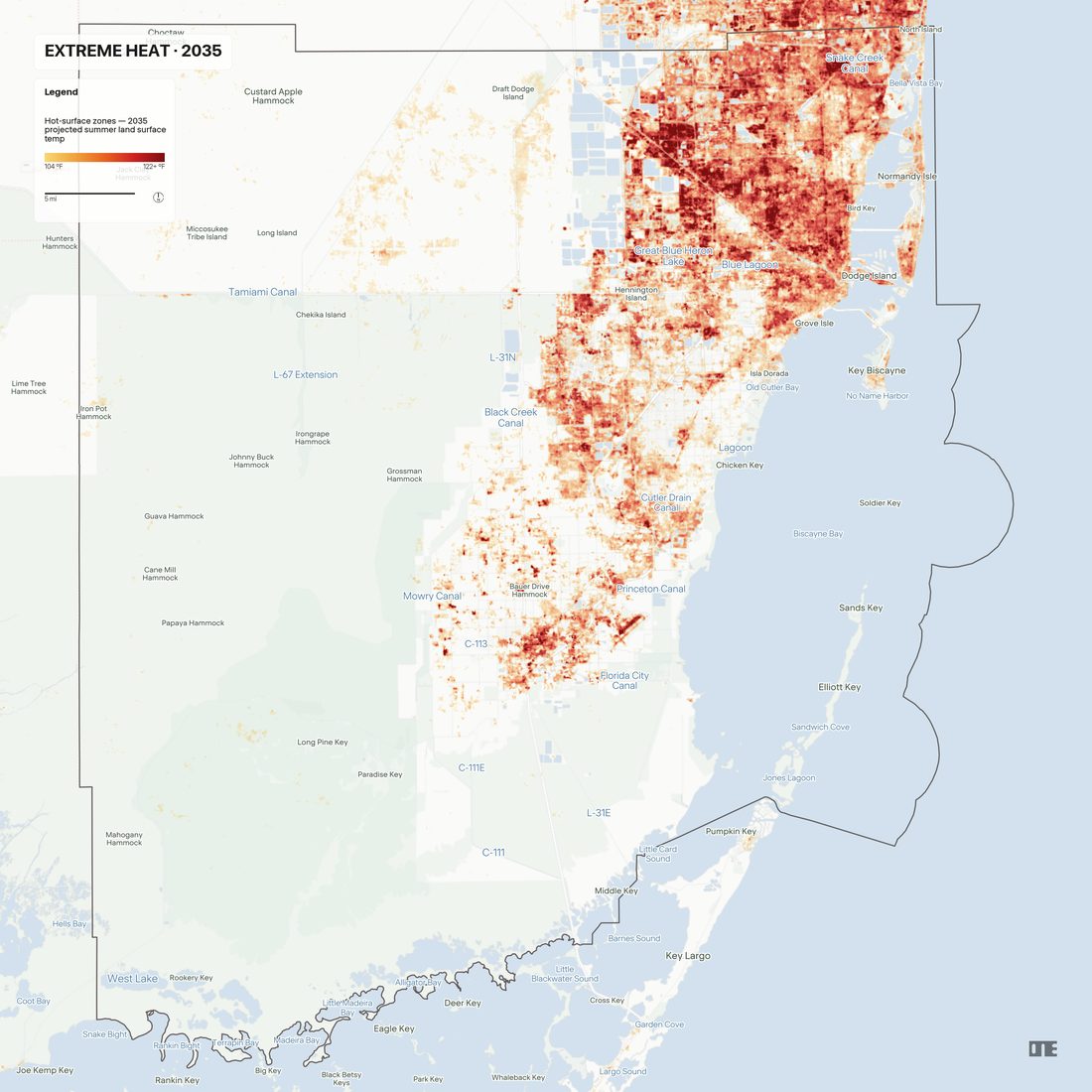 Extreme heat · 2035